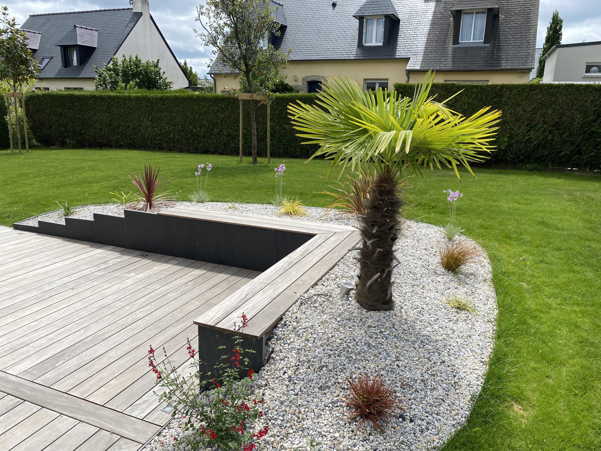 Terrasse en